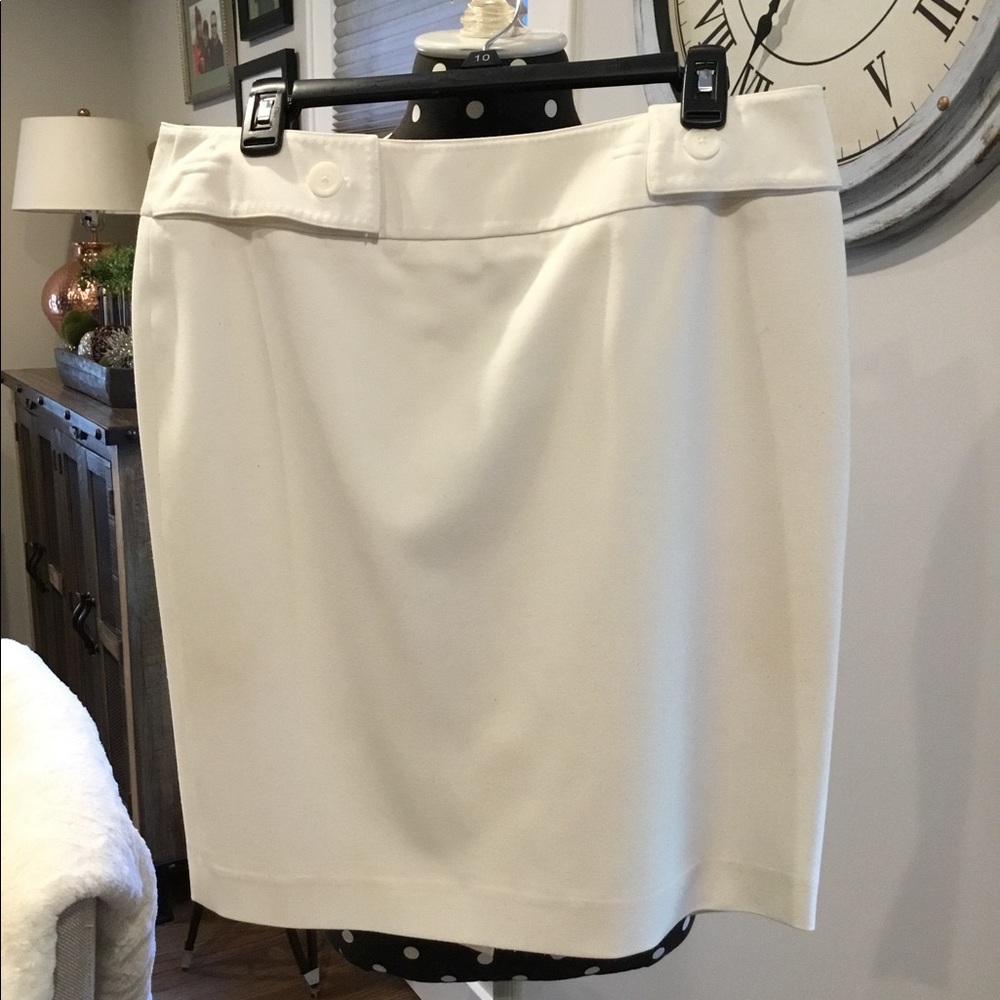 White skirt
